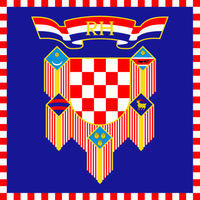 Standarte des Pr&auml;sidenten der Republik Kroatien